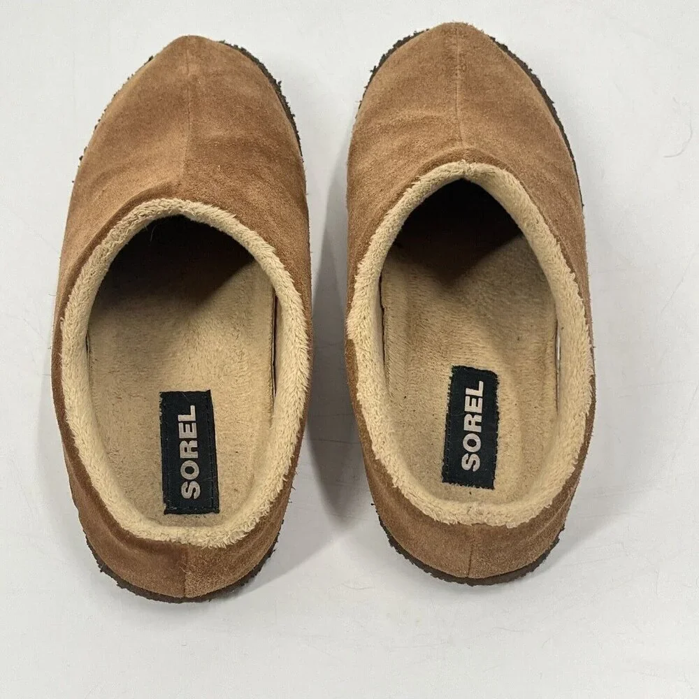 Sorel Suede Slippers Youth Size 5